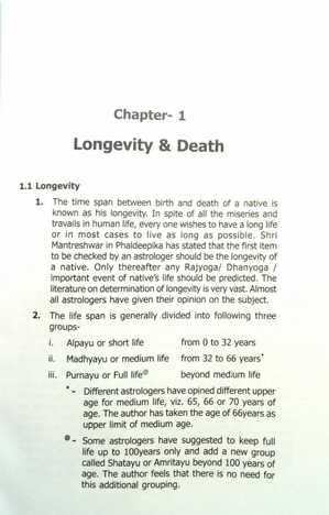 Longevity: A Vedic Approach by Lt. Col. (Rtd.) Raj Kumar sagar publications astrology books