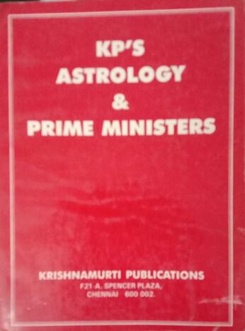 KP'S ASTROLOGY AND PRIME MINISTERS