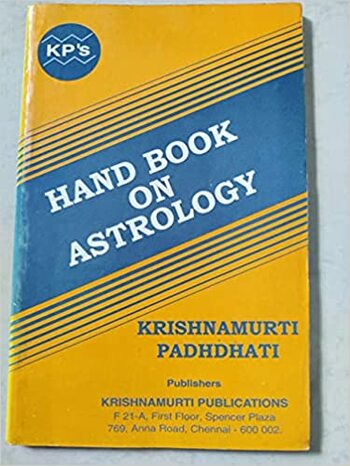 HAND BOOK ON ASTROLOGY Part-I