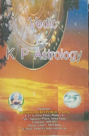 VEDIC AND K. P ASTROLOGY