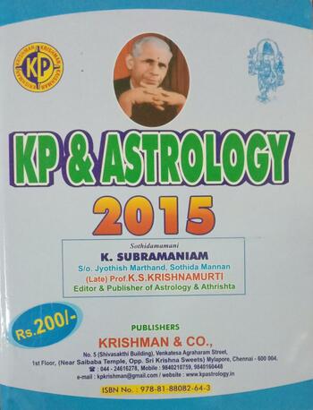 KP & ASTROLOGY 2015