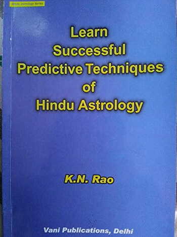 Learn Successful Predictive Techniques of Hindu Astrology(VP)