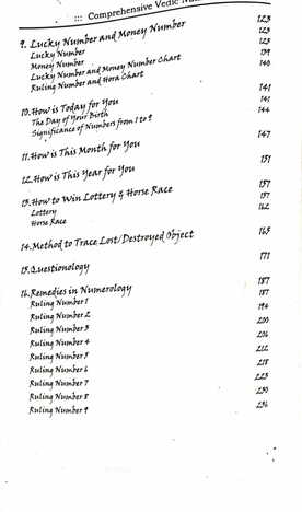 Comprehensive Vedic Numerology - Vol I-II by Dr.Manoj Kumar | Alpha Publication