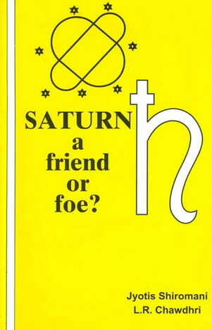 Saturn A Friend Or Foe by L R Chawdhri  sagar publications astrology books